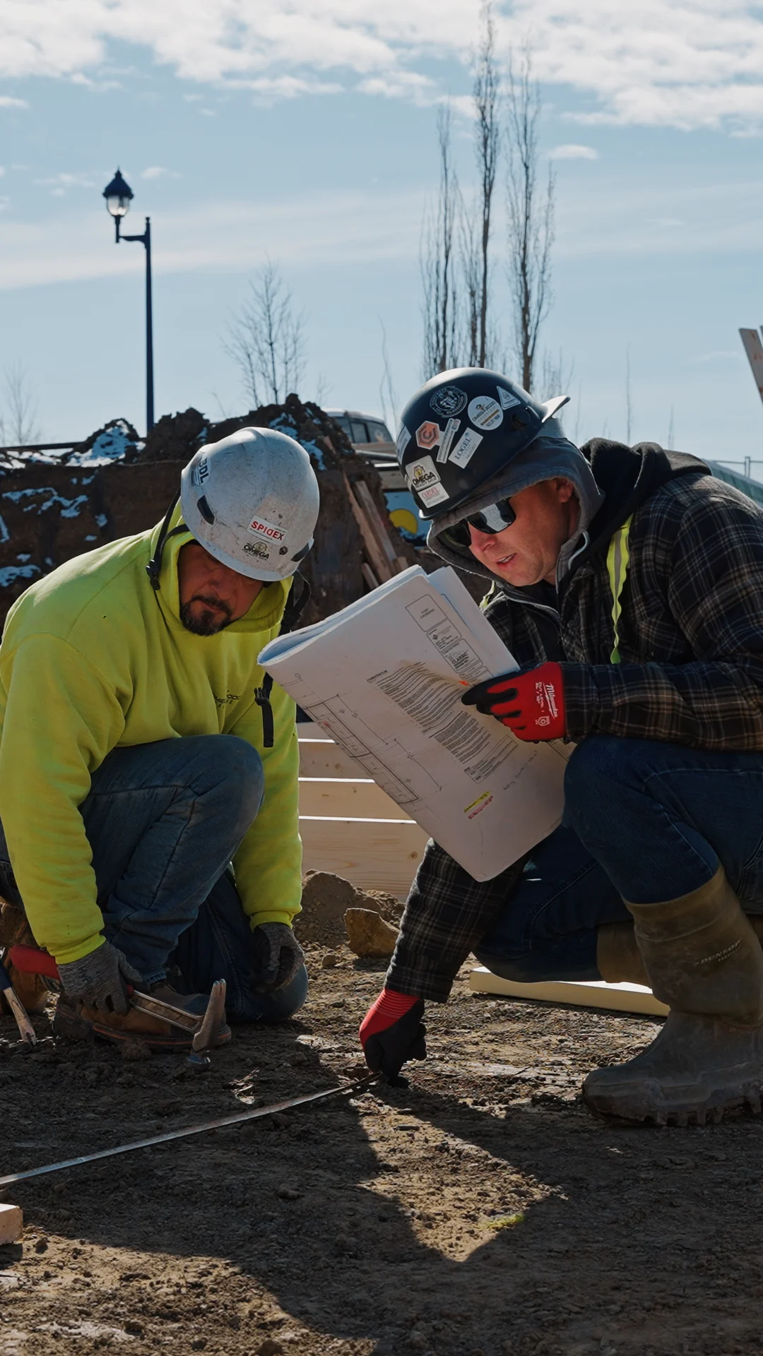Concrete formwork project