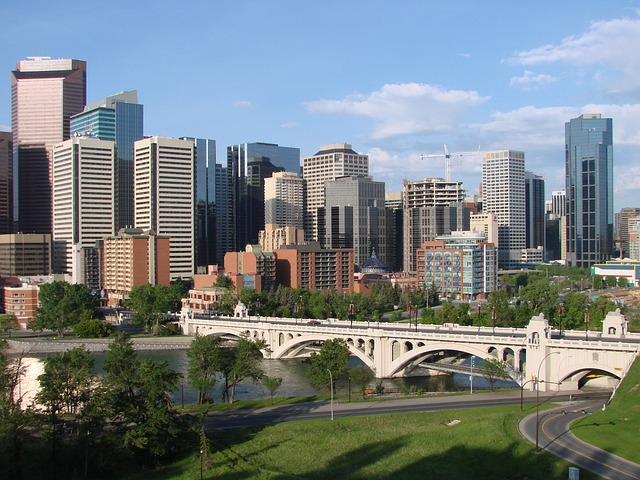 calgary, canada, downtown
