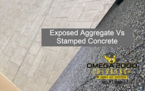 Exposed Aggregate Vs Stamped Concrete in Calgary