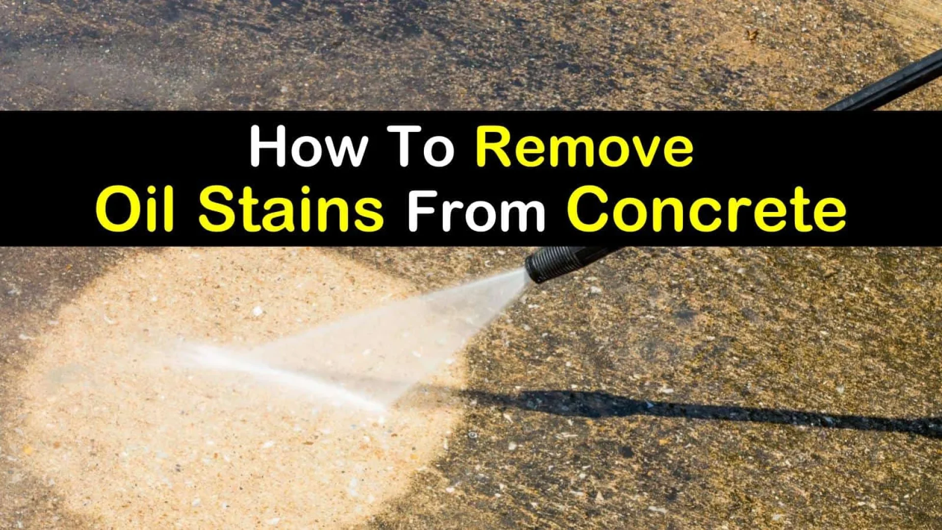 remove oil stains