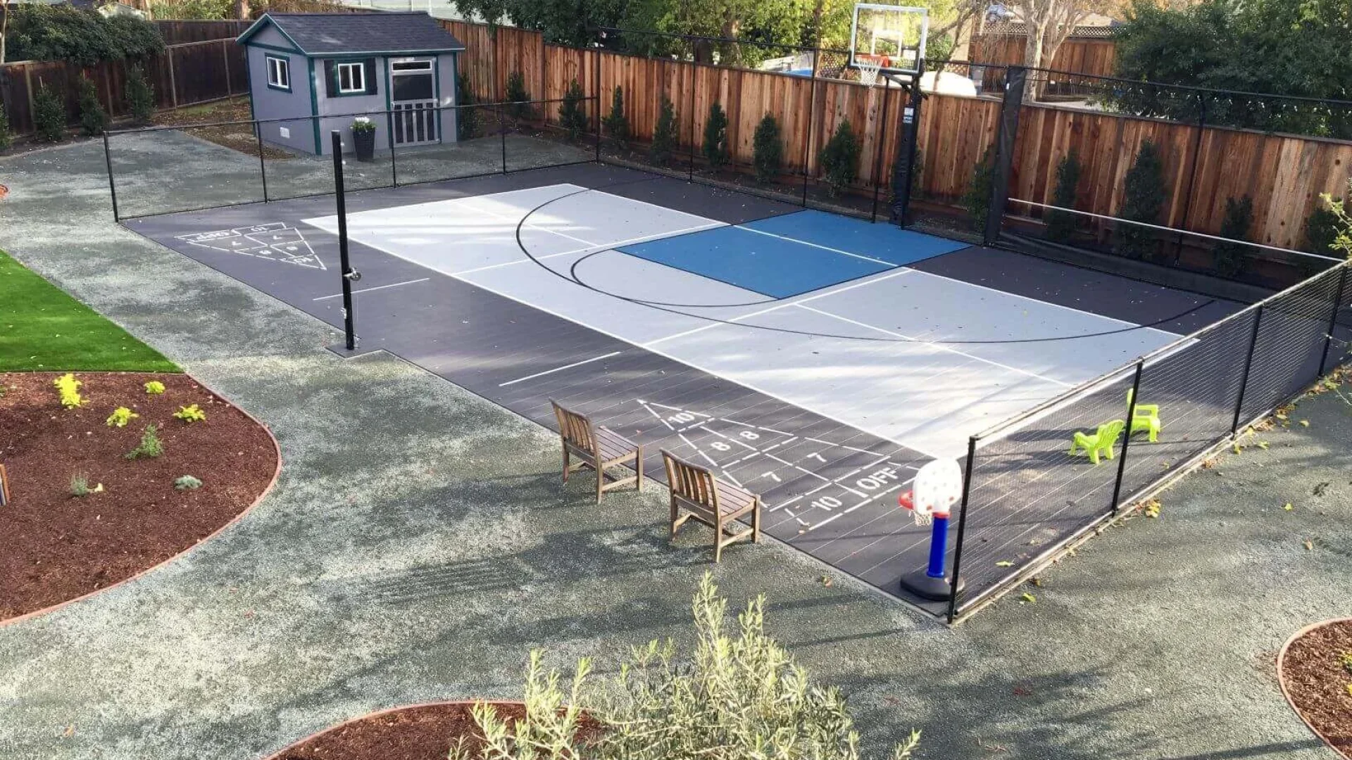 Concrete Sport Court Construction in Calgary