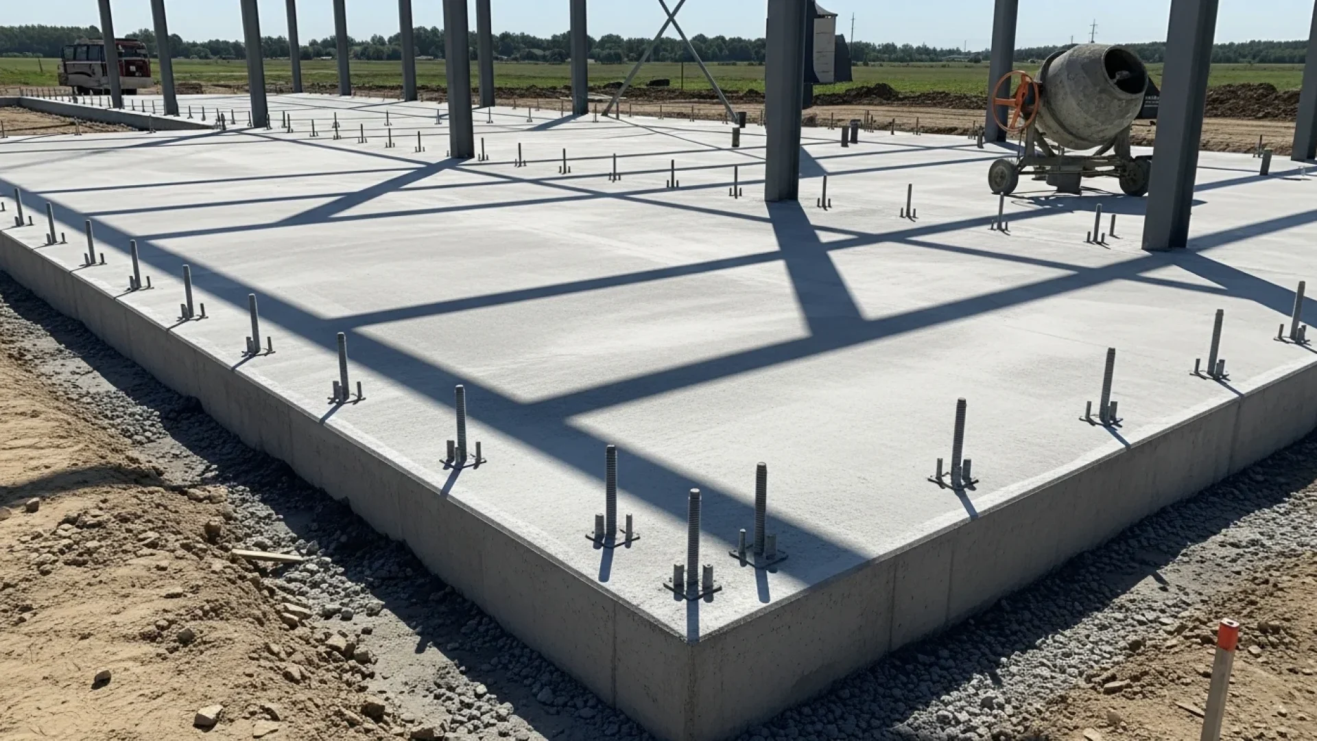 Commercial Concrete Pads