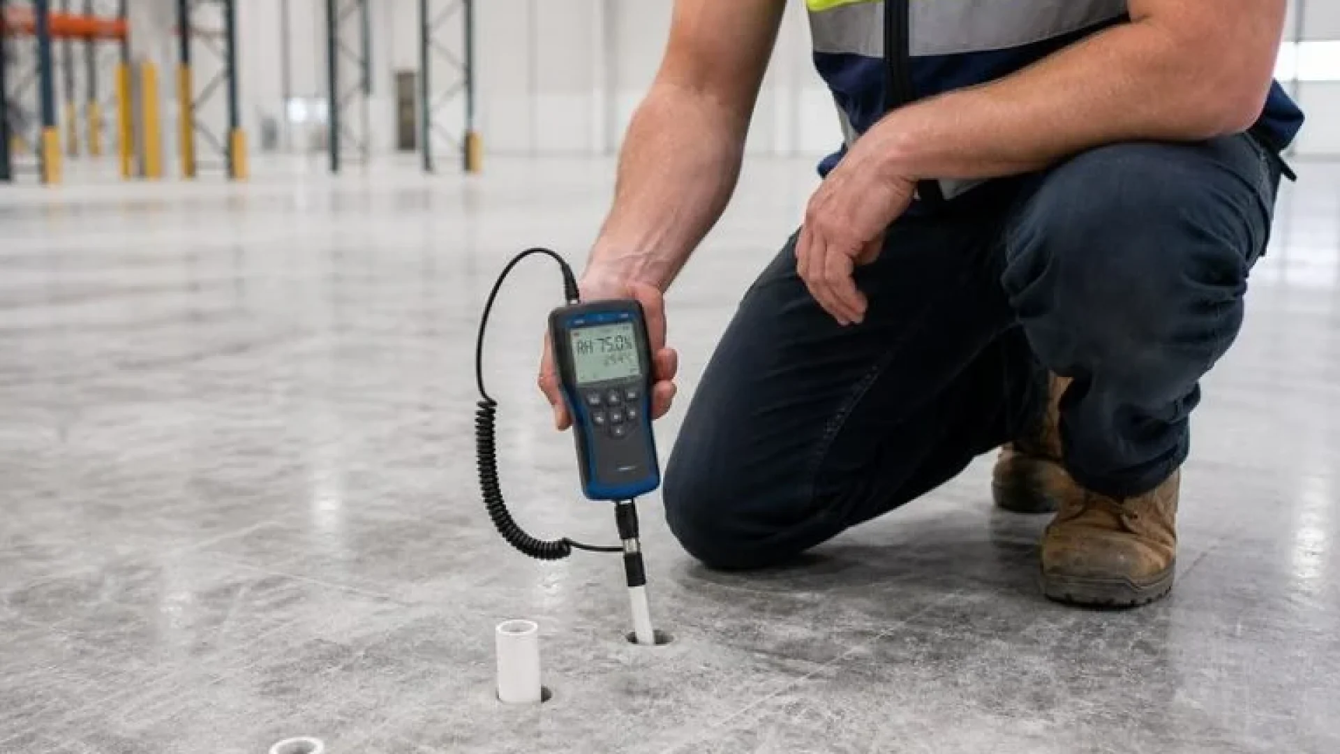 Concrete Slab Moisture Testing