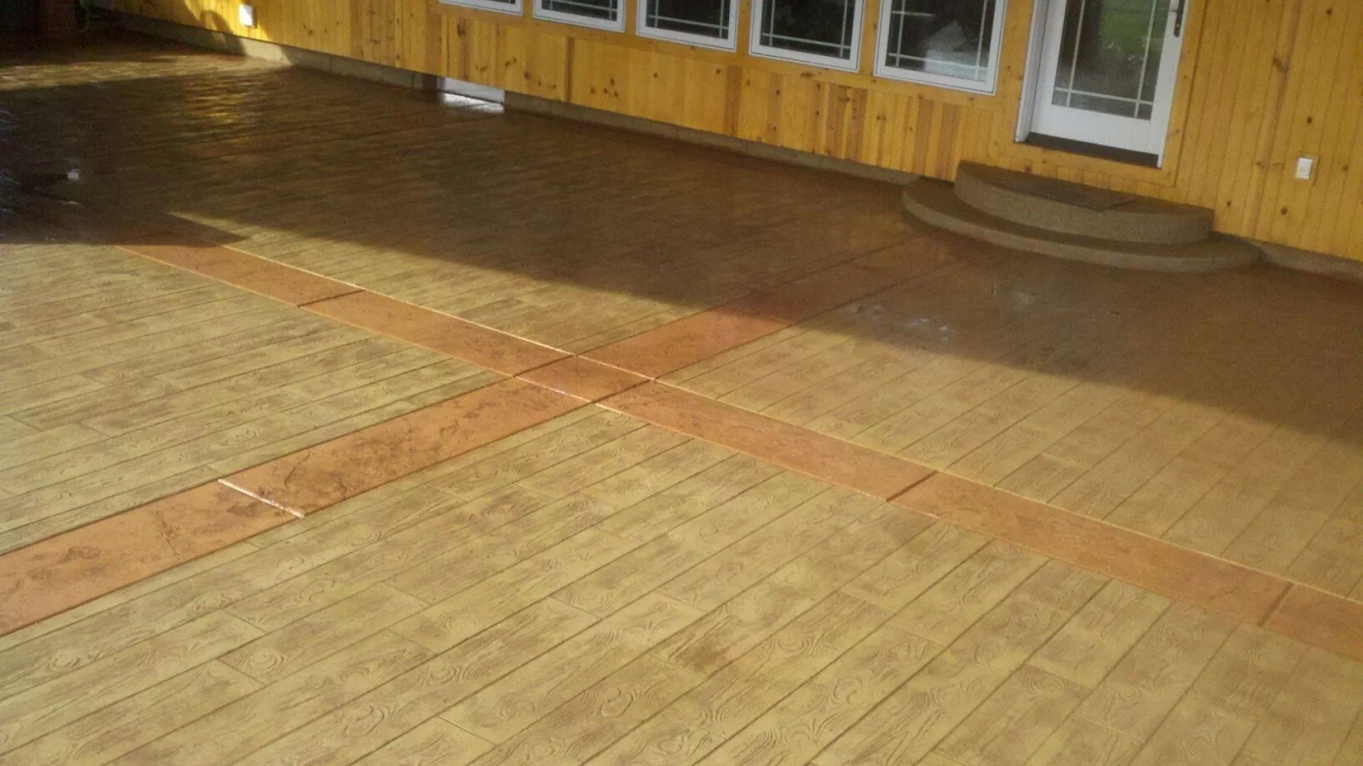 Wood Plank Stamped Concrete: Achieving a Natural Look