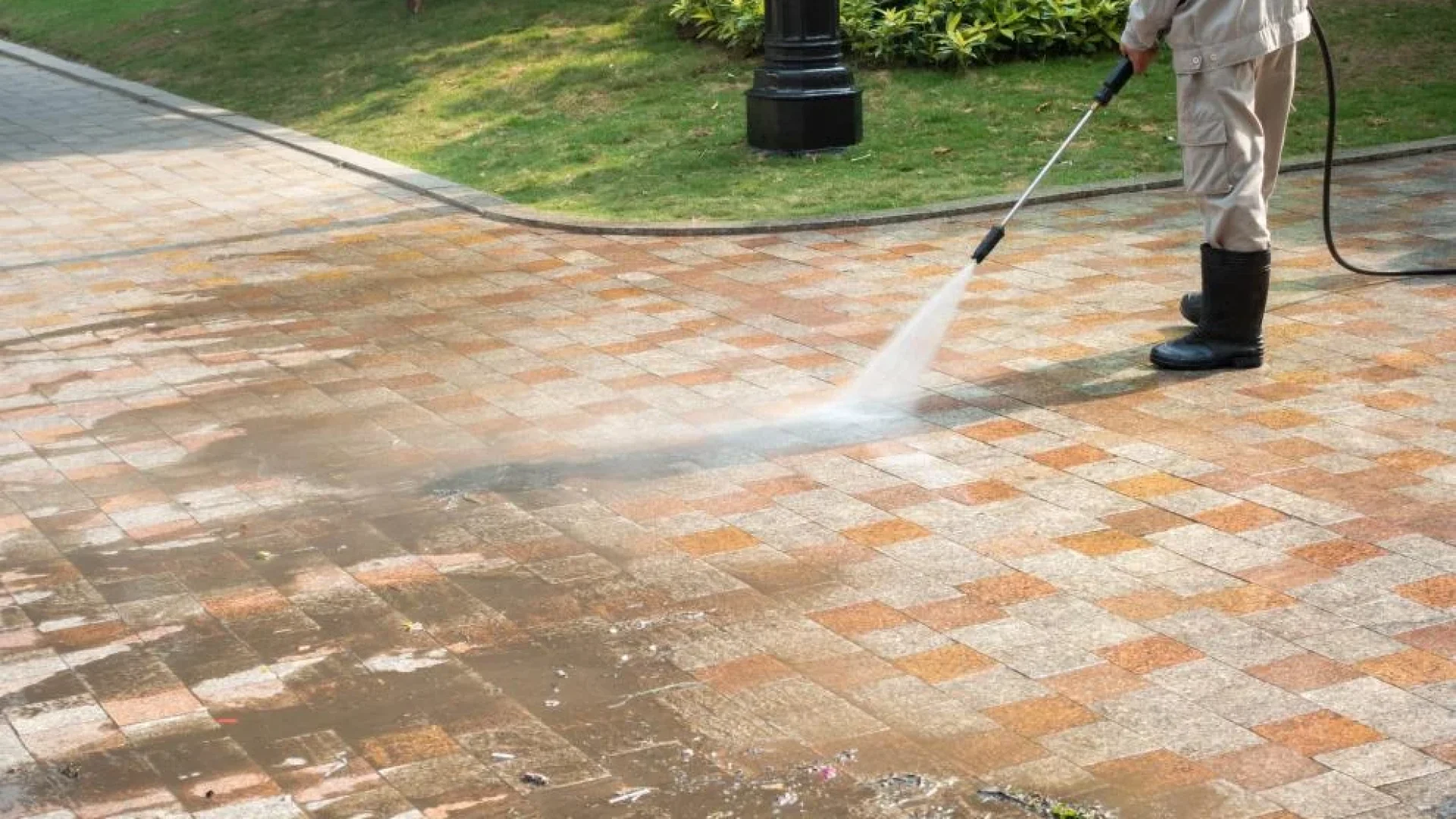 clean concrete surfaces