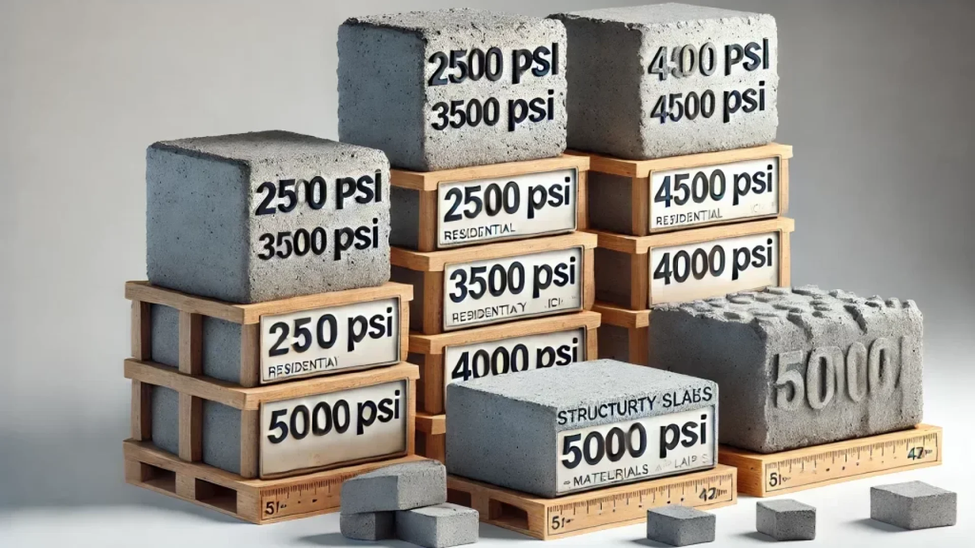 Choosing the right concrete PSI