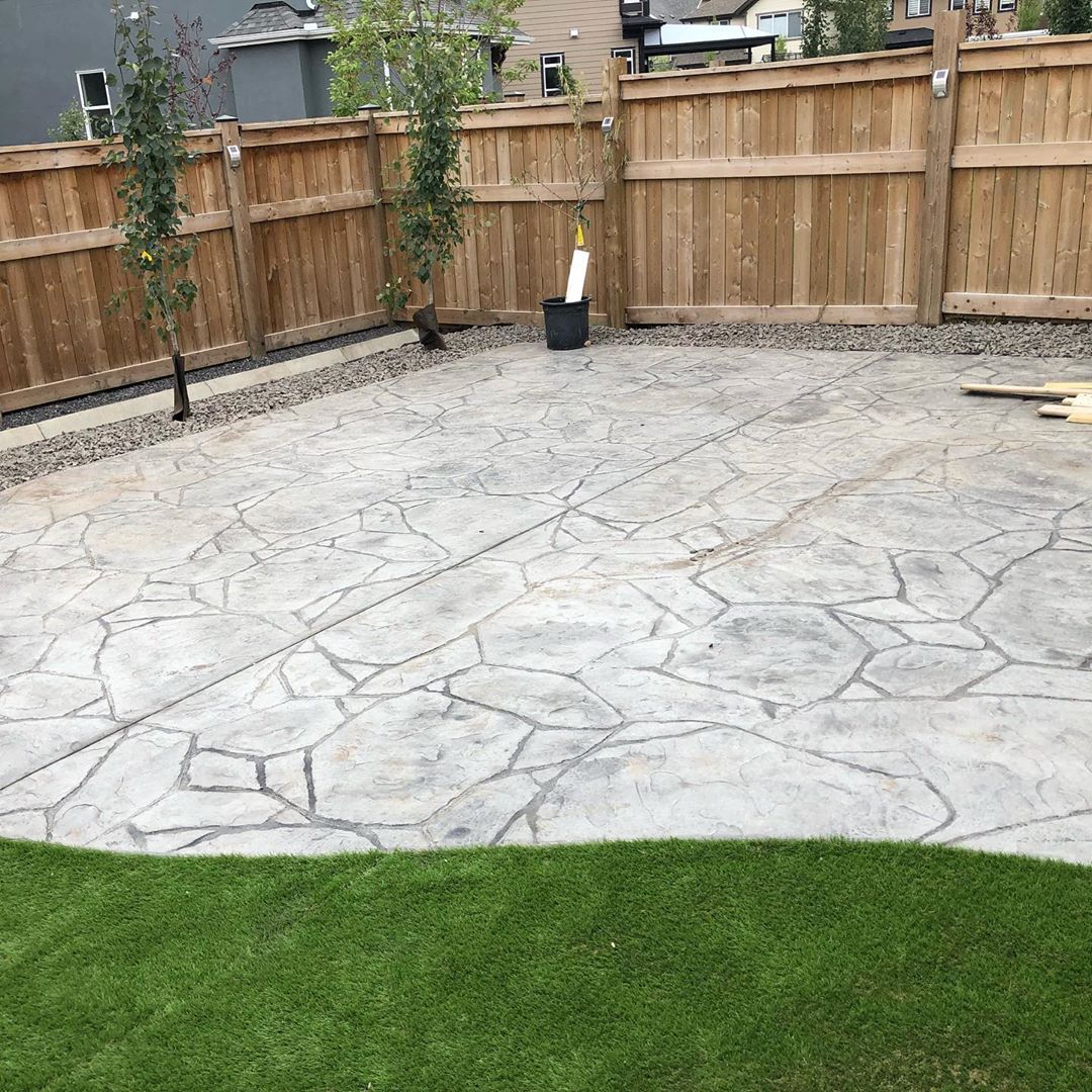 Top 5 Benefits of a Stamped Concrete Patio - Omega 2000 Cribbing