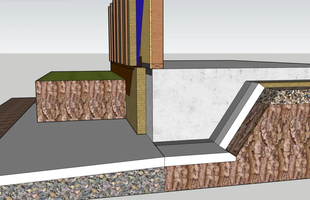shallow insulated foundation